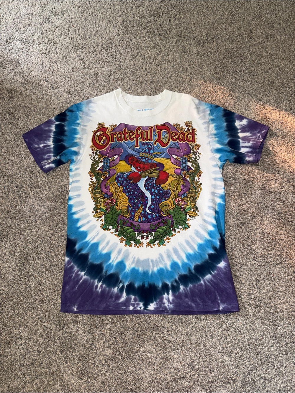 Vintage 2000 Grateful Dead Liquid Blue T-shirt
